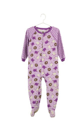 Pijama lila con ovejitas de polar