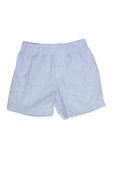 Short a rayas blanco y celeste
