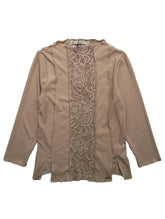 Polito Korda beige acanalado