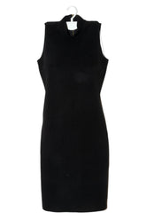 Vestido Guy Laroche negro con textura