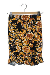 Falda de chalis con estampado