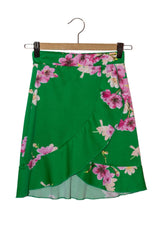 Falda en color verde perico