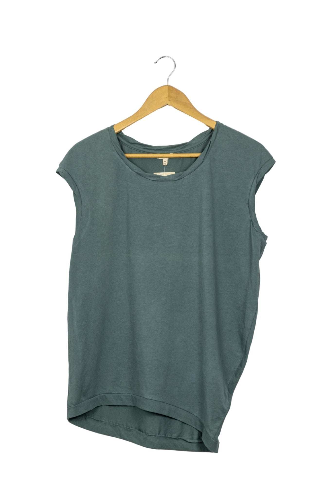 Bvd Grune Erde verde con cuello redondo