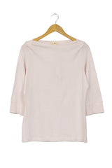 Polo Grune Erde tono rosa bebe manga 3/4, cuello ojal