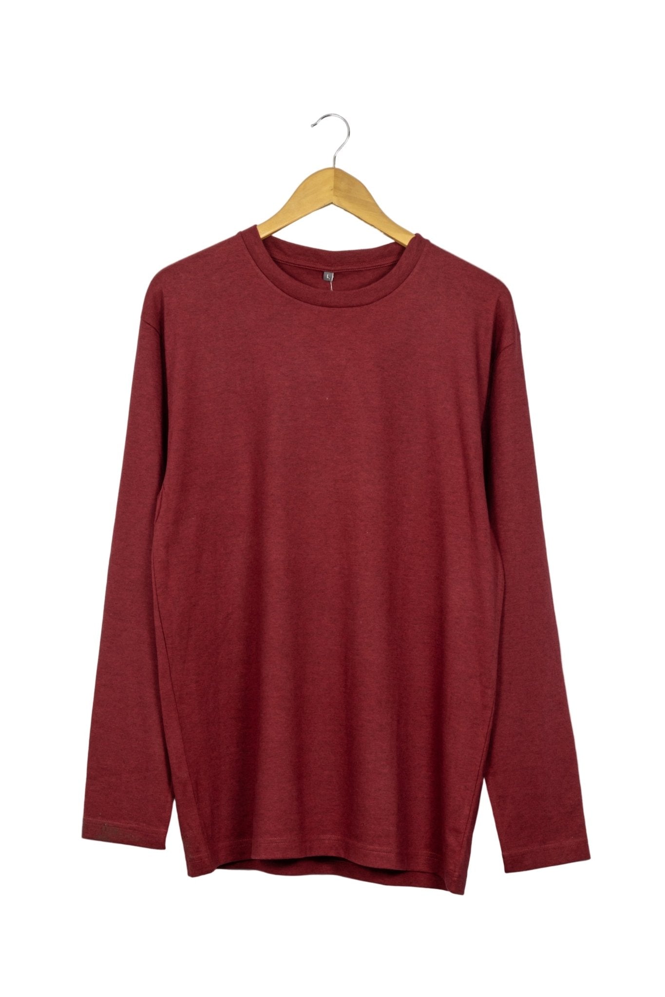 Polo rojo manga larga