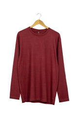 Polo rojo manga larga