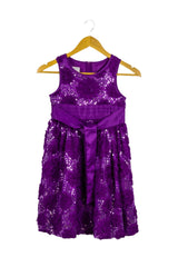 Vestido en color morado