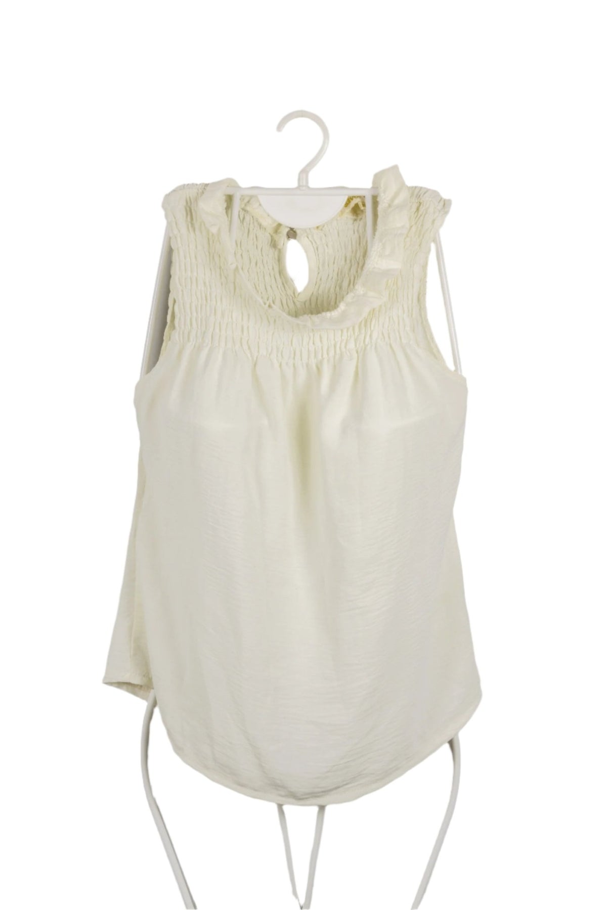 Blusa Silver Soul blanco panal de abejas