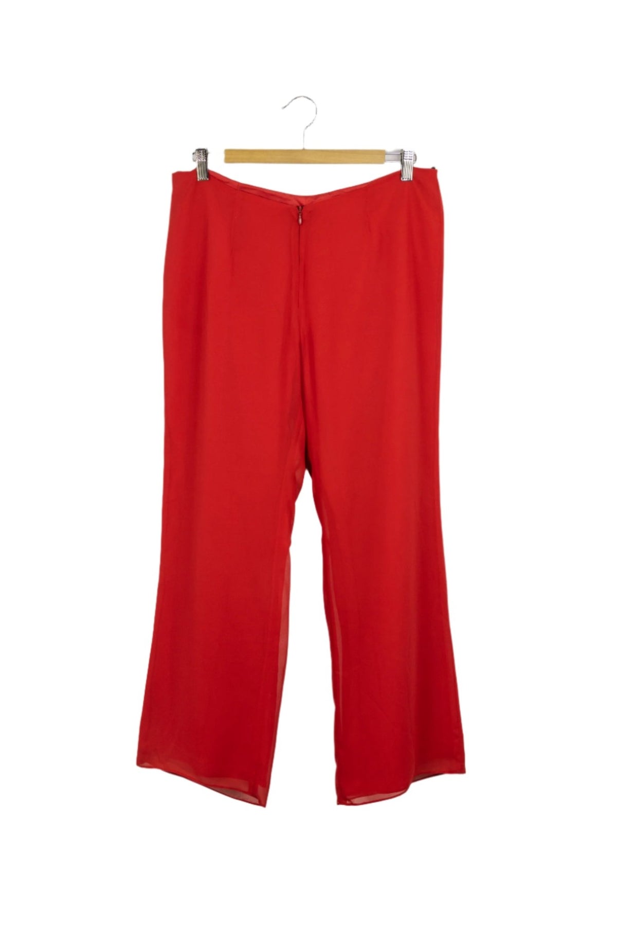 Pantalón rojo de gasa