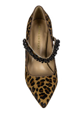 Stilettos Alma en pena animal print efeco pelo