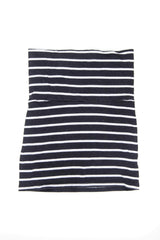 Falda a rayas con pretina