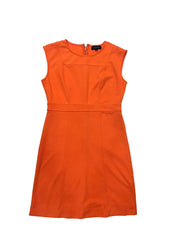 Vestido Cacharel naranja manga cero