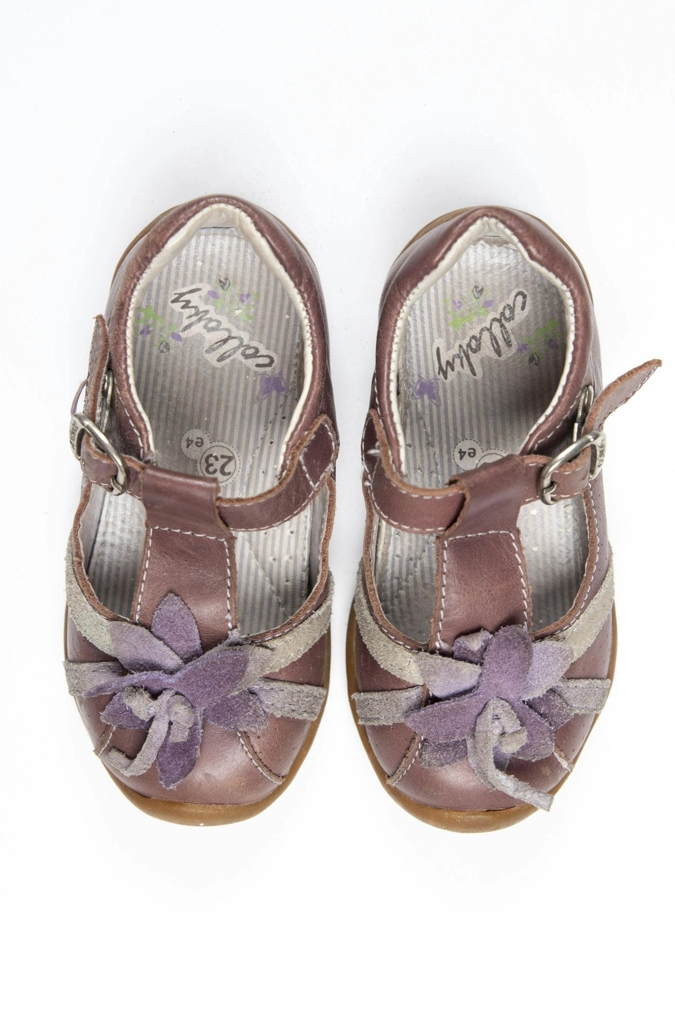 Zapatos con correa marrones - 