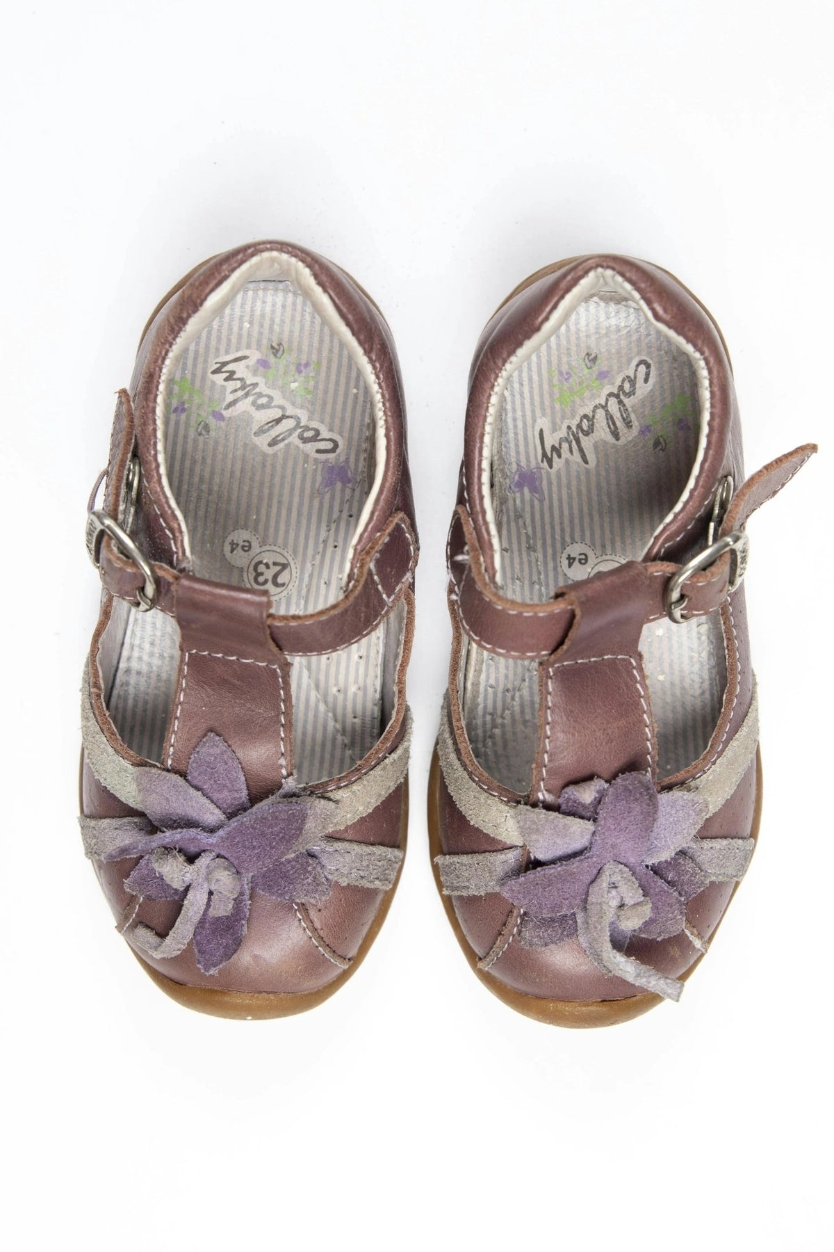 Zapatos con correa marrones - 