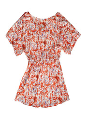 Vestido de gasa AQUA blanco